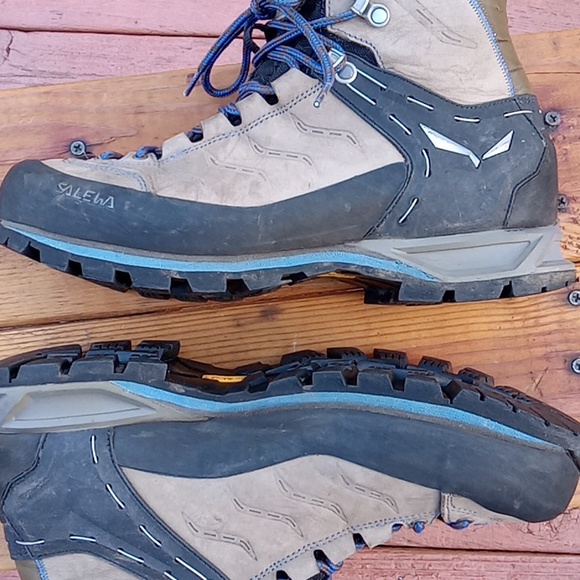 Salewa Mens Mtn Trainer Mid L Hiking Boots US Size 9.5 - Picture 10 of 12